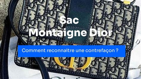 SAC MONTAIGNE DIOR : RECONNAITRE UNE 